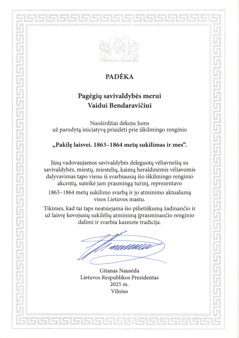 užiniaciatyvą