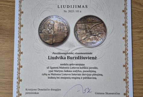 Apdovanojimas "Širdings brolau"