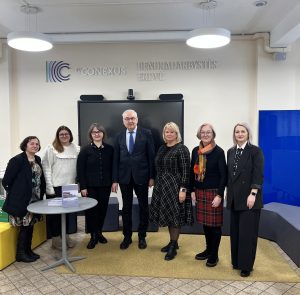 Klaipėdos universiteto atstovai