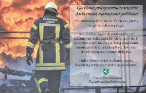 Ugniagesių sveikinimas