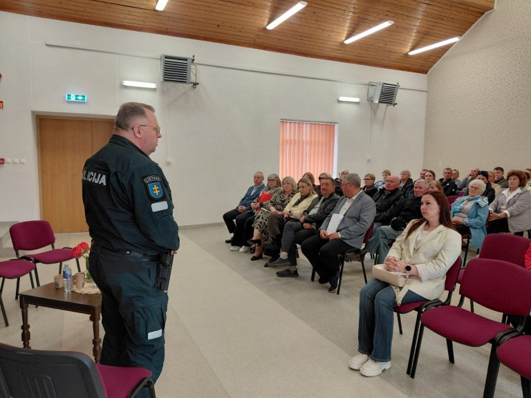 Mero ataskaita Stoniškiai policija