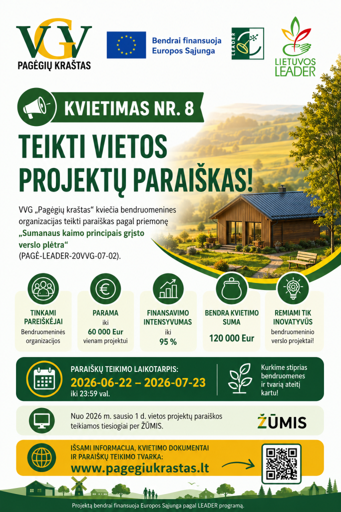 VVG kvietimas Nr. 8