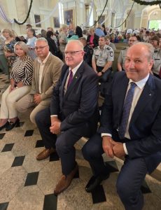 Direktorė, meras ir Šilutės meras atlaiduose