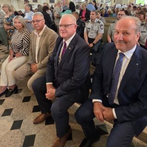 Direktorė, meras ir Šilutės meras atlaiduose
