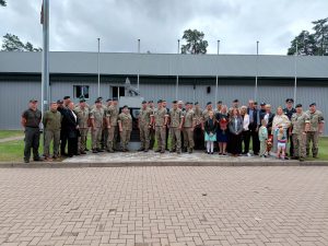 Kęstučio bataliono vadų pasikeitimo ceremonija